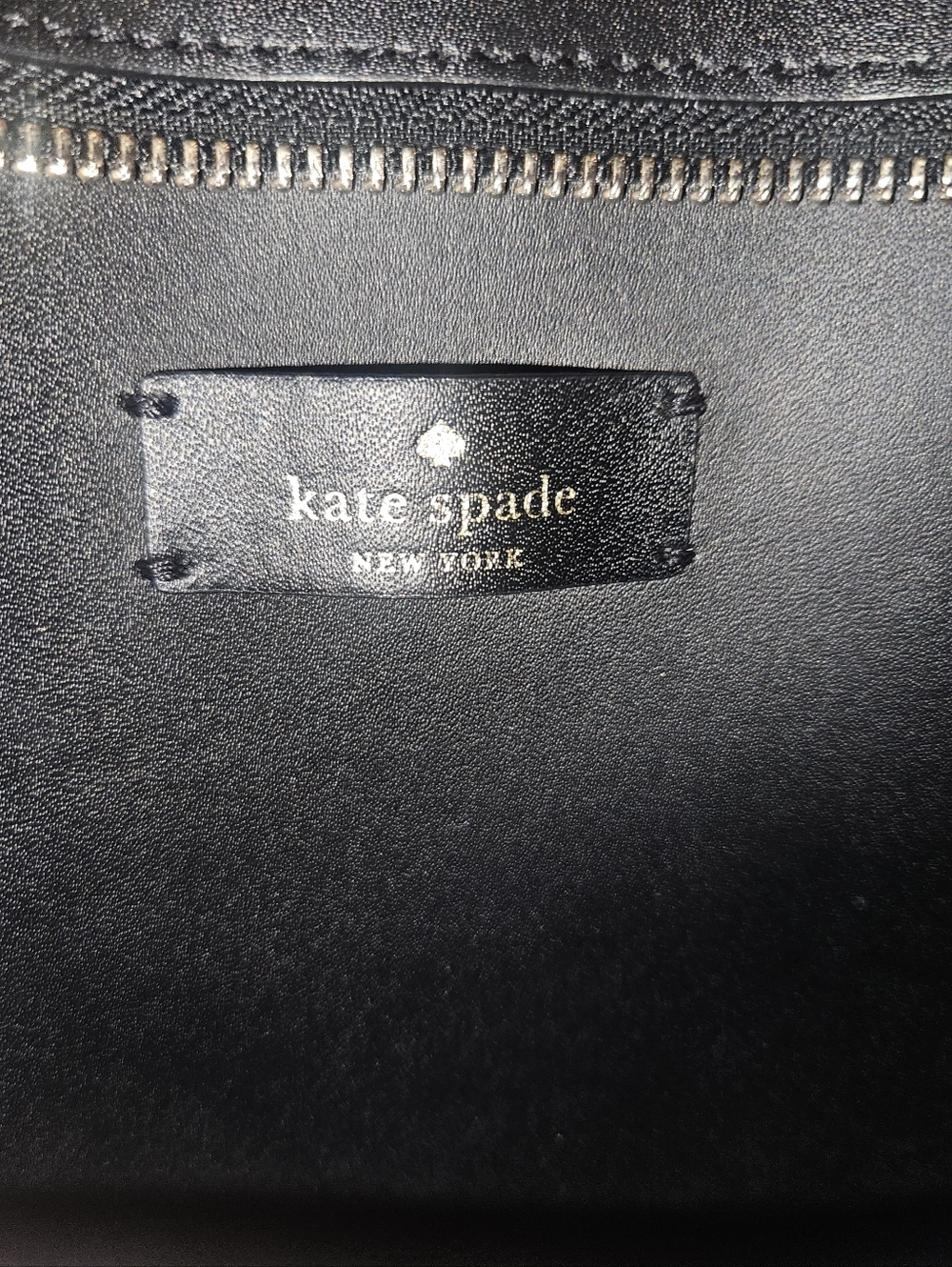 LIKE NEW!  ♠️ KATE SPADE Magnolia Street Black & Pink Double Pocket Tote Bag!! - Picture 4 of 7